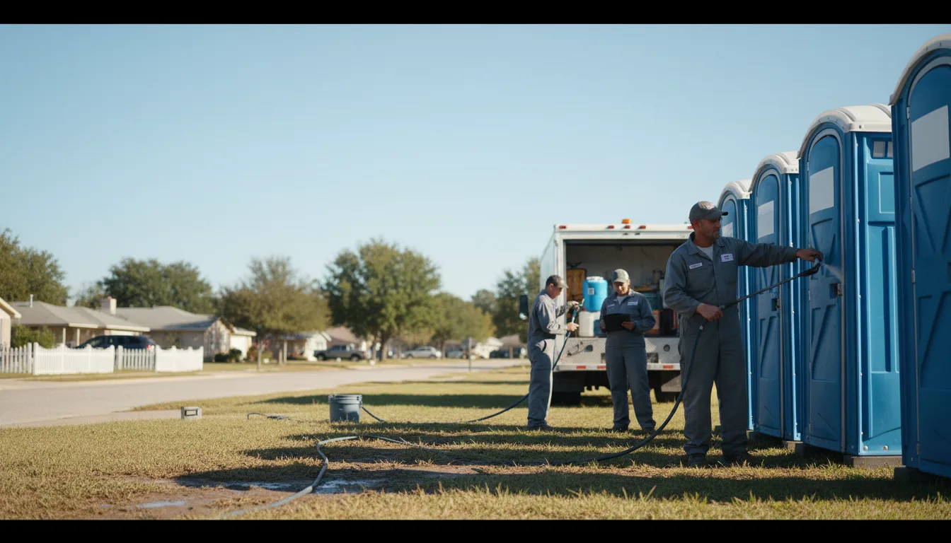 Long-Term Portable Toilet Rental in Sanderson, FL near me